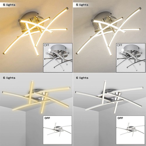 Plafoniera led luci - plafoniera, 5-6