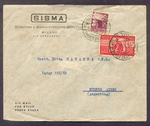 1949 italia all argentina - 1949,