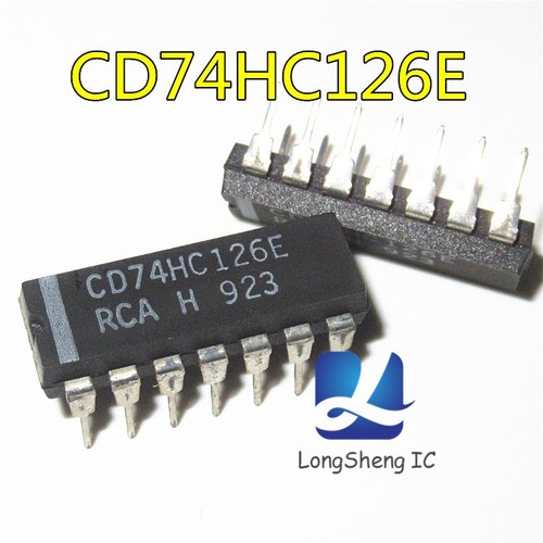 10pcs cd74hc126e dip - cd74hc126e, dip-14