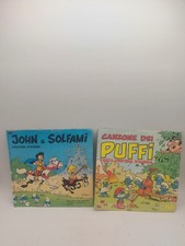 45 GIRI - Puffi E John Solfami Cristina D'avena Sigle TV Cartoni