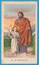 S. Giuseppe Orazione Ed.G.Mi EGIM 59 santino holy card image pieuse MA1360