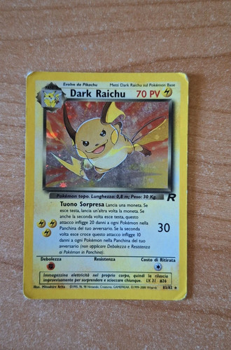 Due carte pokemon - pokemon, dark