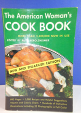 Vintage 1967 The American Woman's Cookbook HC/DJ Index Berolzheimer Illus. EXC