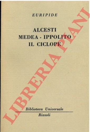 Euripide alcesti medea - euripide,