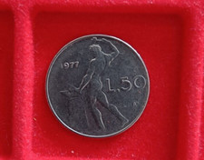 Italia repubblica moneta da 50