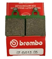 COPPIA PASTIGLIE FRENO POSTERIORE BREMBO  APRILIA RX 50 CC 1989 1990  1991