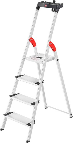 Scala pieghevole hailo xxl - pieghevole, 4