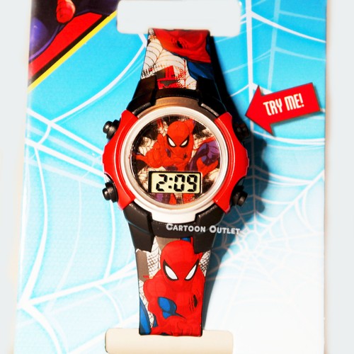 Orologio spiderman flash light - orologio,
