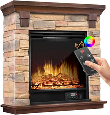 ® Caminetto elettrico Casminetto da appoggio - Caminetto elettrico con effetto f