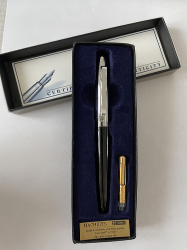 Penna stilografica hachette - penna,