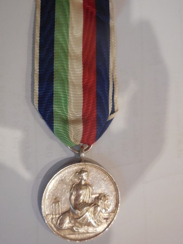 Medaglia argento merito - medaglia,