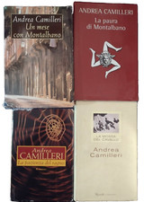 LOTTO 4 LIBRI di ANDREA CAMILLERI / TITOLI IN FOTO