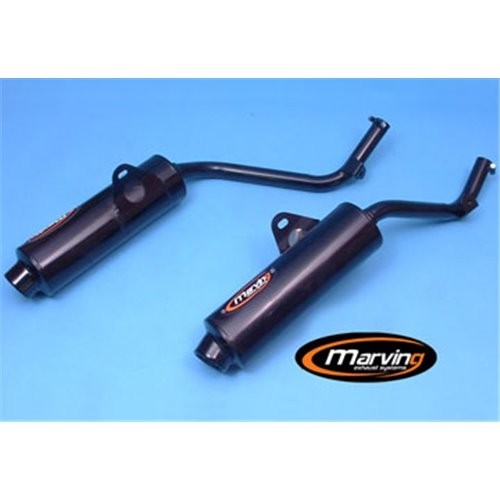 Coppia scarico marmitta honda - scarico,