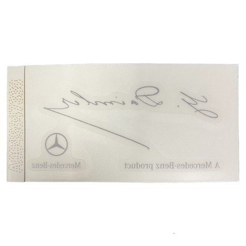 Adesivo decalcomania firma