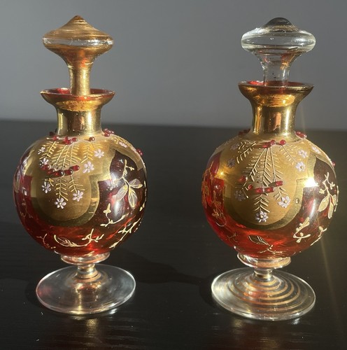 Antique moser bohemian ruby - moser,