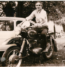 Foto d'epoca in bianco e nero