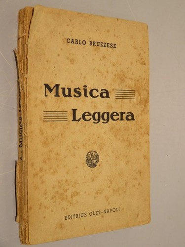 Musica leggera carlo bruzzese - musica,
