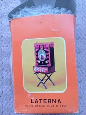 MINI HAND ORGAN MUSIC BOX