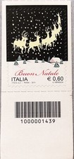 ITALIA 2011 BUON NATALE LAICO