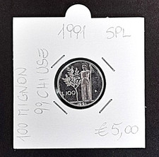 MONETE ITALIA REPUBBLICA 100