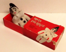 FIAMMIFERINO MINI PIERROT GIOCHI VINTAGE BAMBOLA DOLL 1970 cm.6 in scatola