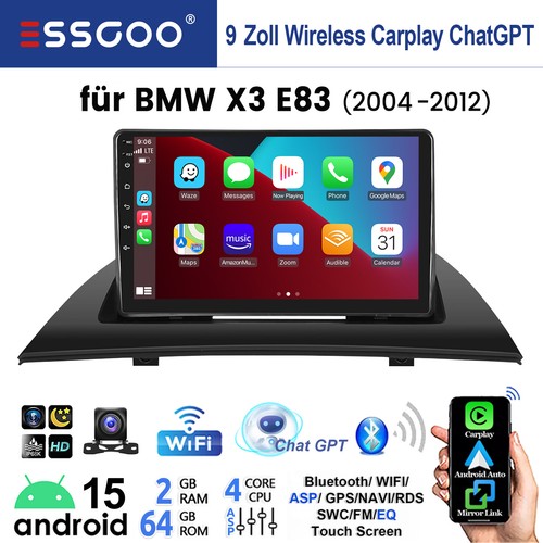 Carplay per bmw x3 - x3, e83