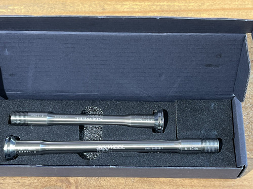 Sixweel 29g titanium thru - titanium, axle