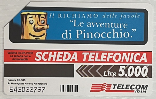Carta telefonica le - carta,