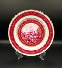 Antico Piatto In Fine Porcellana Limoges Da Collezione Numerato 