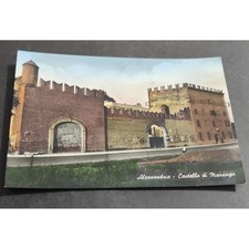 Cartolina Alessandria - Castello di Marengo