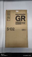 Risograph GR MASTER 76W S132