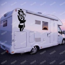 ADESIVO STICKER CAMPER CARAVAN ROULOTTE LUPIN JIGEN RIMOR ARCA ELNAGH LAIKA