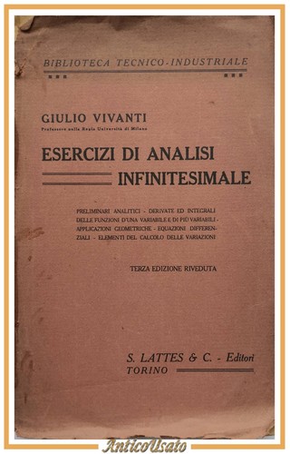 Esercizi analisi - esercizi,