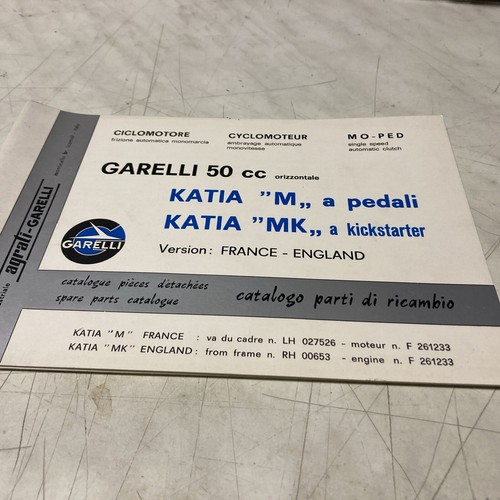 Garelli ciclomotore katia - ciclomotore, m