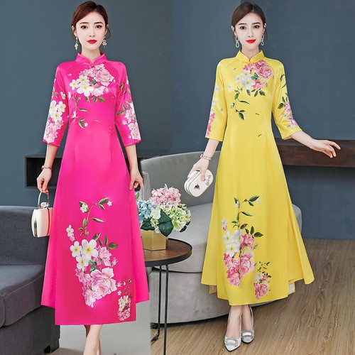 Donna cinese cheongsam abiti - cinese,