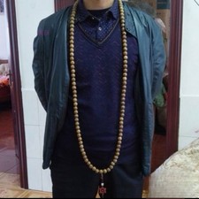 Bracciale perle sandalo verde