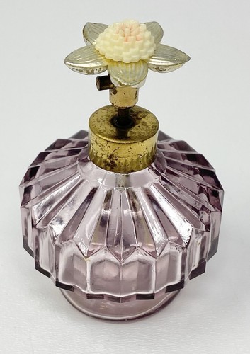 Bottiglia profumo vetro viola - profumo,