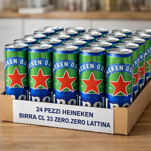 24x heineken birra lattina - 24x, 0.0
