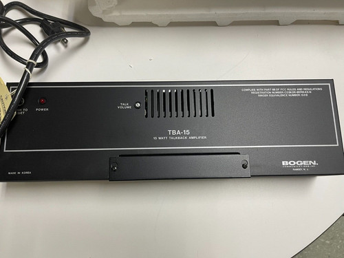 Bogen tba amplificatore - bogen,