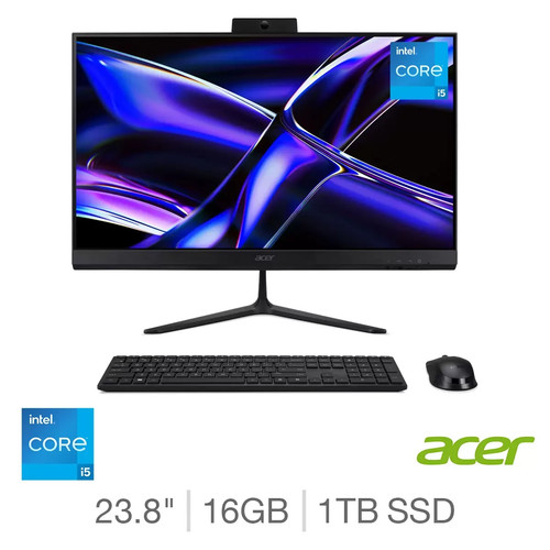 Desktop acer c24 23 - c24-b, 23,8