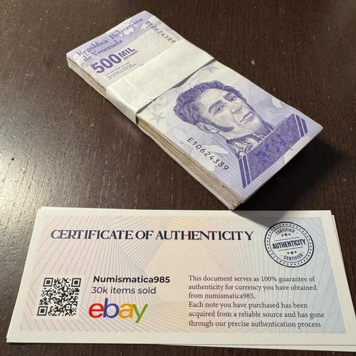 Venezuela 500000 bolívares - venezuela,
