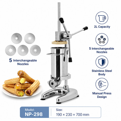 Pressa churros commerciale - churros,