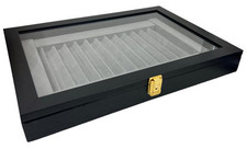 Portapenne Contenitore Penne in Legno Ricoperto in Pelle 12 Penne