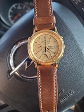 SEIKO VINTAGE QUARTZ CHRONOGRAPH JAPAN GOLD (COLORE)