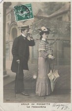 Amour midinette la - cp,