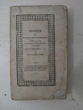 Raro Antico libro 1826 Scelta di prose Carlo Ruberto Dati Venezia prima edizione