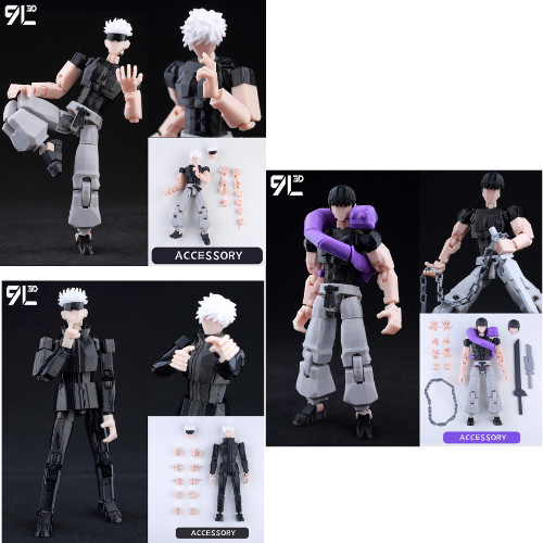 Gojo toji anime action - toji, figure