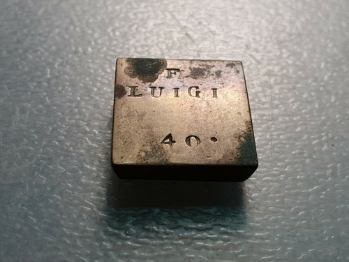 Francia ponderal coin weight - francia,