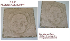 LASTRA IN MARMO TRAVERTINO CON