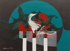 Design Arte Vintage Anni '70 astratto Arredamento 